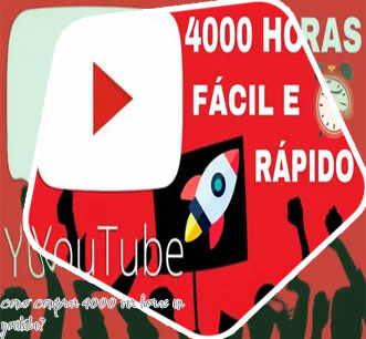Comprar 4000 horas youtube