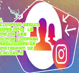 Comprar likes y seguidores en instagram